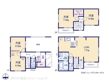 【東京都/杉並区堀ノ内】杉並区堀ノ内3丁目 新築一戸建て 間取り図