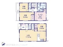 【東京都/杉並区浜田山】杉並区浜田山1丁目 新築一戸建て 間取り図