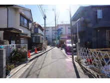 【東京都/杉並区本天沼】杉並区本天沼1丁目 新築一戸建て 前面道路