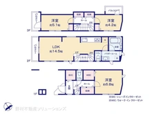 【東京都/杉並区本天沼】杉並区本天沼1丁目 新築一戸建て 間取り図