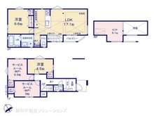 【東京都/杉並区桃井】杉並区桃井1丁目 新築一戸建て 間取り図