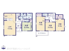 【東京都/杉並区和泉】杉並区和泉4丁目 新築一戸建て 間取り図