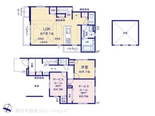 【東京都/練馬区貫井】練馬区貫井3丁目 新築一戸建て 間取り図