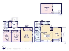 【東京都/練馬区春日町】練馬区春日町5丁目 新築一戸建て 間取り図