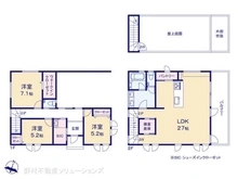 【東京都/練馬区春日町】練馬区春日町4丁目 新築一戸建て 間取り図