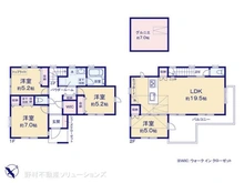 【東京都/練馬区豊玉南】練馬区豊玉南2丁目 新築一戸建て 間取り図