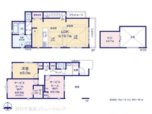 【東京都/練馬区富士見台】練馬区富士見台2丁目 新築一戸建て 間取り図