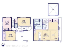 【東京都/練馬区富士見台】練馬区富士見台1丁目 新築一戸建て 間取り図
