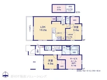 【東京都/練馬区高松】練馬区高松6丁目 新築一戸建て 間取り図