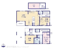 【東京都/練馬区高松】練馬区高松6丁目 新築一戸建て 間取り図