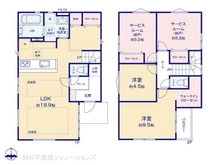 【東京都/練馬区早宮】練馬区早宮4丁目 新築一戸建て 間取り図