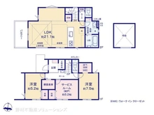 【東京都/杉並区上高井戸】杉並区上高井戸1丁目 新築一戸建て 間取り図
