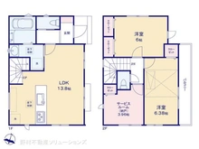 【東京都/杉並区上高井戸】杉並区上高井戸1丁目 新築一戸建て 間取り図