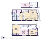 【東京都/世田谷区給田】世田谷区給田1丁目 新築一戸建て 間取り図