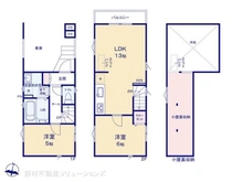 【東京都/世田谷区粕谷】世田谷区粕谷3丁目 新築一戸建て 間取り図