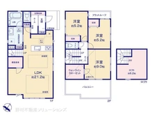 【東京都/世田谷区上祖師谷】世田谷区上祖師谷2丁目 新築一戸建て 間取り図