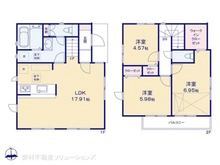 【東京都/世田谷区給田】世田谷区給田5丁目 新築一戸建て 間取り図