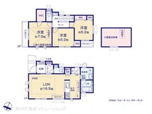 【東京都/世田谷区桜上水】世田谷区桜上水3丁目 中古一戸建て 間取り図