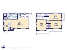 【東京都/世田谷区上祖師谷】世田谷区上祖師谷2丁目 新築一戸建て 間取り図