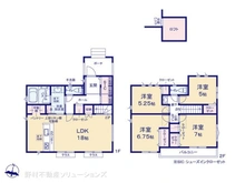 【東京都/世田谷区北烏山】世田谷区北烏山7丁目 新築一戸建て 間取り図