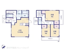 【東京都/世田谷区喜多見】世田谷区喜多見2丁目 新築一戸建て 間取り図