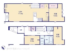 【東京都/狛江市中和泉】狛江市中和泉5丁目 新築一戸建て 間取り図