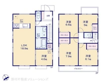 【東京都/狛江市元和泉】狛江市元和泉2丁目 新築一戸建て 間取り図