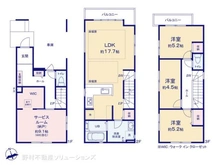 【東京都/狛江市和泉本町】狛江市和泉本町3丁目 新築一戸建て 間取り図