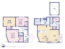 【東京都/狛江市元和泉】狛江市元和泉1丁目 新築一戸建て 間取り図