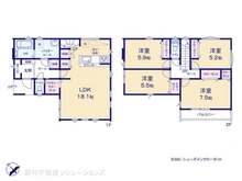 【埼玉県/川口市末広】川口市末広1丁目 新築一戸建て 間取り図