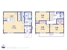 【埼玉県/川口市戸塚】川口市戸塚5丁目 新築一戸建て 間取り図