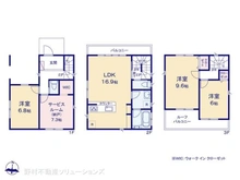 【埼玉県/川口市領家】川口市領家4丁目 新築一戸建て 間取り図