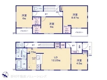 【埼玉県/川口市上青木西】川口市上青木西1丁目 新築一戸建て 間取り図
