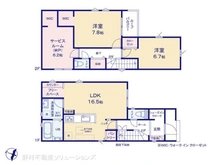 【埼玉県/川口市北園町】川口市北園町 新築一戸建て 間取り図