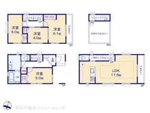 【埼玉県/川口市戸塚東】川口市戸塚東2丁目 新築一戸建て 間取り図
