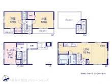 【埼玉県/川口市飯原町】川口市飯原町 新築一戸建て 間取り図
