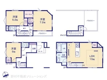 【埼玉県/川口市飯原町】川口市飯原町 新築一戸建て 間取り図