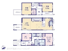 【埼玉県/川口市朝日】川口市朝日3丁目 新築一戸建て 間取り図