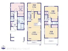 【埼玉県/川口市芝】川口市芝3丁目 新築一戸建て 間取り図