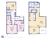【埼玉県/川口市芝】川口市芝2丁目 新築一戸建て 間取り図