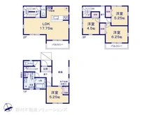 【埼玉県/川口市飯原町】川口市飯原町 新築一戸建て 間取り図