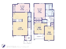 【埼玉県/川口市元郷】川口市元郷5丁目 新築一戸建て 間取り図