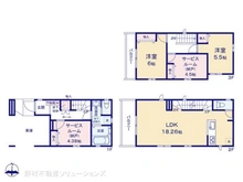 【埼玉県/川口市上青木西】川口市上青木西3丁目 新築一戸建て 間取り図