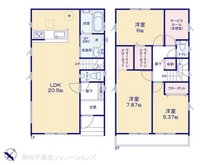 【埼玉県/川口市弥平】川口市弥平1丁目 新築一戸建て 間取り図