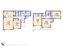 【埼玉県/川口市柳崎】川口市柳崎2丁目 新築一戸建て 間取り図