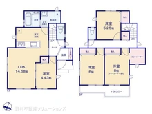 【埼玉県/川口市八幡木】川口市八幡木2丁目 新築一戸建て 間取り図