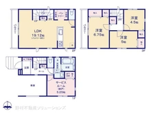 【埼玉県/川口市南前川】川口市南前川1丁目 新築一戸建て 間取り図