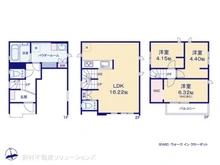 【埼玉県/川口市南町】川口市南町2丁目 新築一戸建て 間取り図