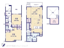 【埼玉県/川口市新井町】川口市新井町 新築一戸建て 間取り図