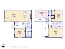 【埼玉県/川口市大字木曽呂】川口市大字木曽呂 新築一戸建て 間取り図